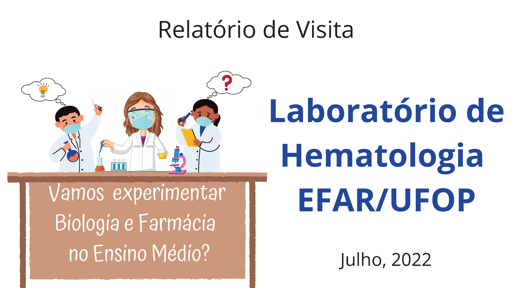 Relatório de visita - Julho